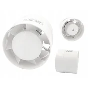 Ventika AKSIALNI KANALSKI VENTILATOR FI 125 mm STANDARDNA IZKOVNOST 185 m3/h INTRO