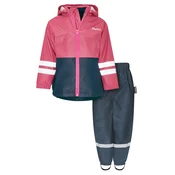 PLAYSHOES Funkcionalna obleka marine/srebrno-siva/svetlo roza