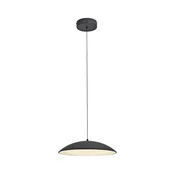 Schöner Wohnen 14606-18-LED Prigušivi luster na kabelu LENTE LED/17W/230V O 40 cm crna