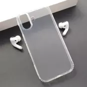 Maska Skin Silikon with pluggy za iPhone 17 transparent