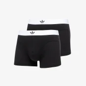 adidas Comfort Flex Cotton - Body Lines Trunk 2-Pack Black S