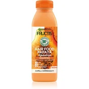 Garnier Fructis Papaya Hair Food regeneracijski šampon za poškodovane lase 350 ml
