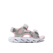 Leaf Sandale Silver LMELB L Srebrna