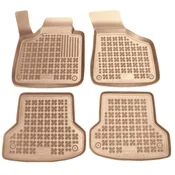 Rubber car mats Audi A3 2003-2012 (beige)