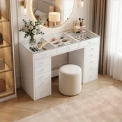 Hanah Home toaletni sto Lucia, 120 cm, beli