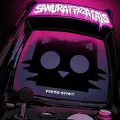 Samurai Pizza Cats - Press Start (Limited Edition) (Pink/Lilac Splatter Coloured) (LP)