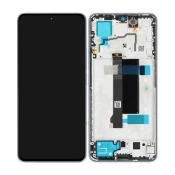 Xiaomi Redmi Note 13 Pro 5G 2312DRA50C - LCD zaslon + steklo na dotik + okvir (Midnight Black) - 5600030N1600 Genuine Service Pack
