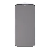 Zastitno staklo Tempered Glass Privacy Teracell Titan 2.5D za Samsung S906B Galaxy S22 Plus/S916 Galaxy S23 Plus 5G crni (fingerprint unlock)