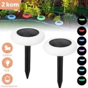 Yiwu Solarna RGB baštenska lampa - 2 kom. ( 16834-11825 )