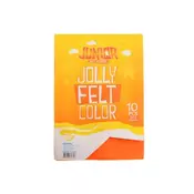 Jolly Color Felt, fini filc, narandžasta, A4, 10K ( 135026 )