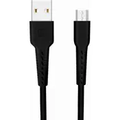 SWISSTEN Kabel USB/USB-C SWISSTEN 2A 1m Crni, (8595217466203)