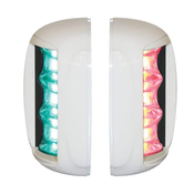 shumee 112,5° LED stranske navigacijske luči - komplet bele barve