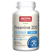 Jarrow Formulas Theanine 200 mg, Theanine, 60 rastlinskih kapsul