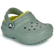 Crocs Classic Lined Clog T Kaki