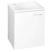 AQUALINE AQUALINE ZOJA Stenska Umivalniška Omarica Bela, 1 Vrata, 40x50x32 cm
