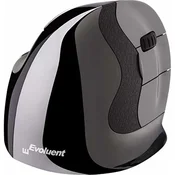 Evoluent VerticalMouse D, mouse (black / silver, medium, RH)