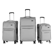 Aga Travel Komplet potovalnih kovčkov MR4676 Svetlo siva
