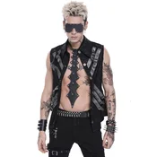 Kravata DEVIL FASHION - Punk - črna - AS295