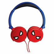 Djecje slušalice Lexibook - Spider-Man HP010SP, plavo/crvene