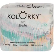 DAN BARV - čopiči - S (3-6 kg) - 25 kosov - eko plenice za enkratno uporabo