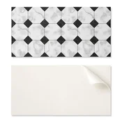 shumee Komplet vinilnih talnih ploščic z geometrijskimi vzorci ploščic 10x40x20 cm