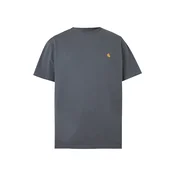 Carhartt WIP Majica Chase temno siva