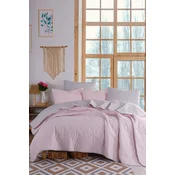 Lessentiel Maison Komplet posteljine Solid, 200x220 cm, Crni