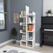 Hanah Home polica za knjige Pamfilya, 53 cm, bela