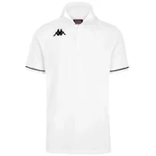 Moška majica Kappa BARLI White/Black S