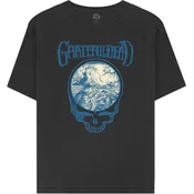 Grateful Dead Majica Mushrooms Unisex Black L