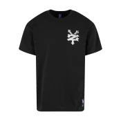 ZOO YORK Majica  črna / bela