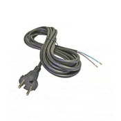 EMOS S03030 prikljucni kabel, guma, 2×1,0 mm, crni, 3 m