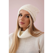 Kesi Womens cap Klarysa K393 ecru