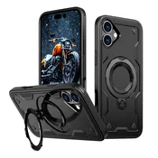 HURTEL OVITEK HURTEL HYBRID ARMOR ZA IPHONE 16 PLUS Z ZAŠČITNIM OVITKOM MAGSAFE, (5000311009)