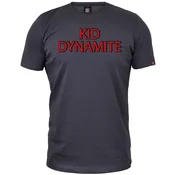 011Shop Muška majica kratkih rukava Kid Dynamite, Tamnosiva