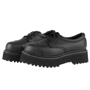 Čevlji BRANDIT - 3 luknjičasti - Plateau Phantom - 9071-black