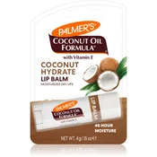 Palmer’s Face & Lip Coconut Oil Formula vlažilni balzam za ustnice v paličici SPF 15 4 g