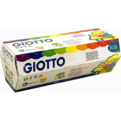 Boja za crtanje prstima Giotto 100ml x 6 boja 534100