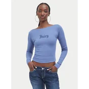 Juicy Couture Bluza JCWCT226329 Modra Slim Fit
