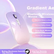 Stiger Bežicni miš, 2.4GHz, Bluetooth, Roze