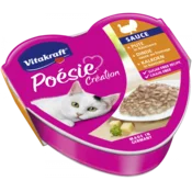 VITAKRAFT Hrana za macke sa ukusom curetine u sosu od sira Poesie Creation 85g