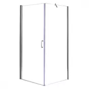 MONICA80 Tuš kabina Monica z vrati, ki se odpirajo pod kotom, 80x80x190 cm
