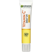 Garnier Skin Naturals Vitamin C Daily UV Invisible SPF50+ posvjetljujuci dnevni fluid za lice s visokom uv zaštitom 40 ml za žene