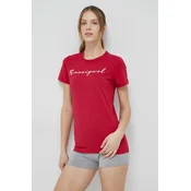 Pamucna majica Rossignol boja: crvena