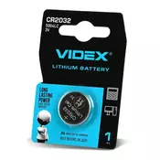 shumee 1 kos. Vzdržljiva zmogljiva litijeva baterija velika gumbasta Videx CR2032 CR2032 3V 220 mAh