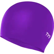 Tyr latex swim cap lila