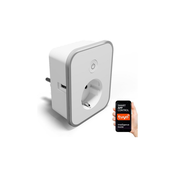 Tesla - Pametna utičnica 3690W/230V/16A 2xUSB/24W/5V Wi-Fi Tuya