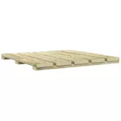 vidaXL Tla za teraso 12 pcs Zelena 50 x 50 cm Zeleni impregniran bor