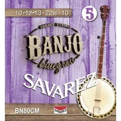 SAVAREZ BN80CM BLUEGRASS 10-12-13-22-10 strune za banjo
