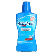 Aquafresh Fresh Mint ustna voda za sveĹľ dah (Extra Fresh Daily Mounthwash) 500 ml